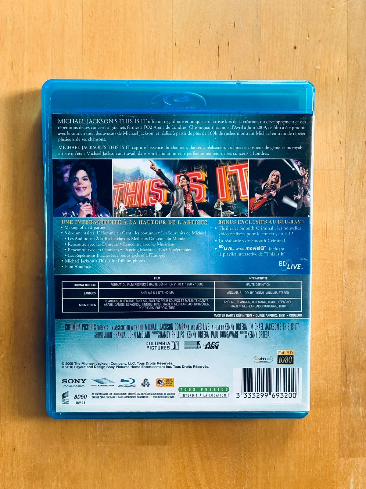Blu-ray This is It Michael Jackson. – photo 3